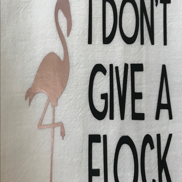Flamingo Flour Sack Towels - Picture 2 of 3